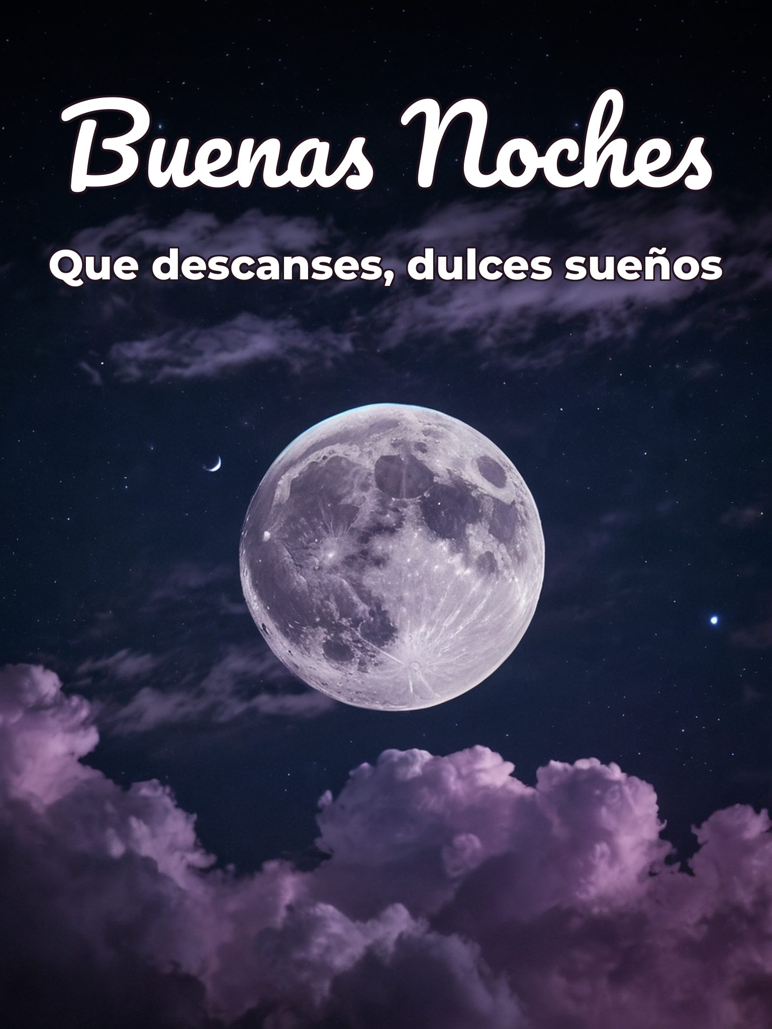 Imágenes con pensamientos de buenas noches para celular