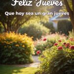 feliz jueves que hoy sea un gran jueves