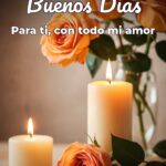 buenos días para ti, con todo mi amor