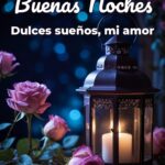 buenas noches dulces sueños, mi amor