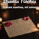 buenas noches dulces sueños, mi amor