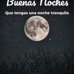 buenas noches que tengas una noche tranquila