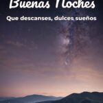 buenas noches que descanses, dulces sueños