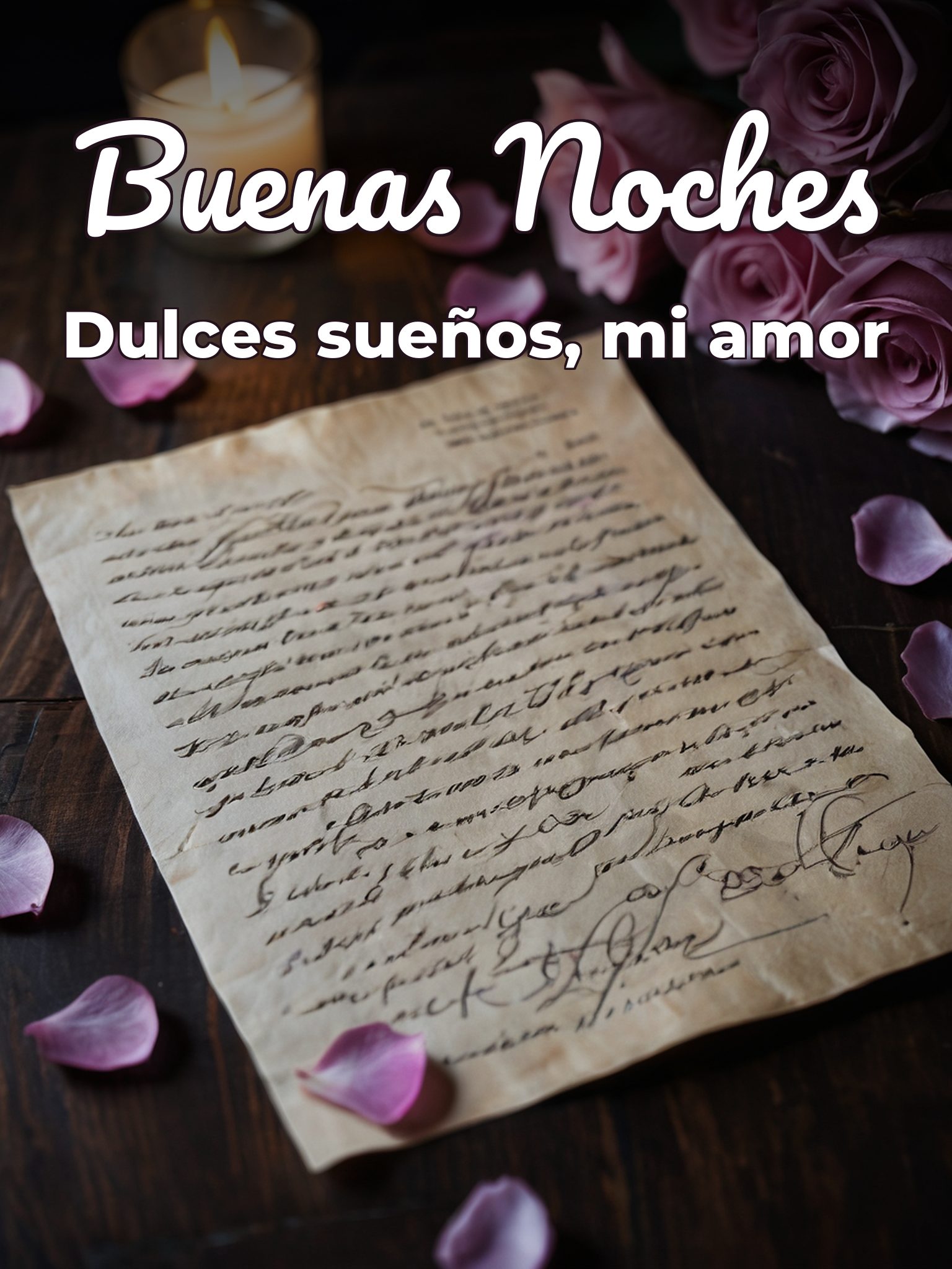 Imágenes d buenas noches para mi amor para WhatsApp