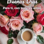 buenos días para ti, con todo mi amor