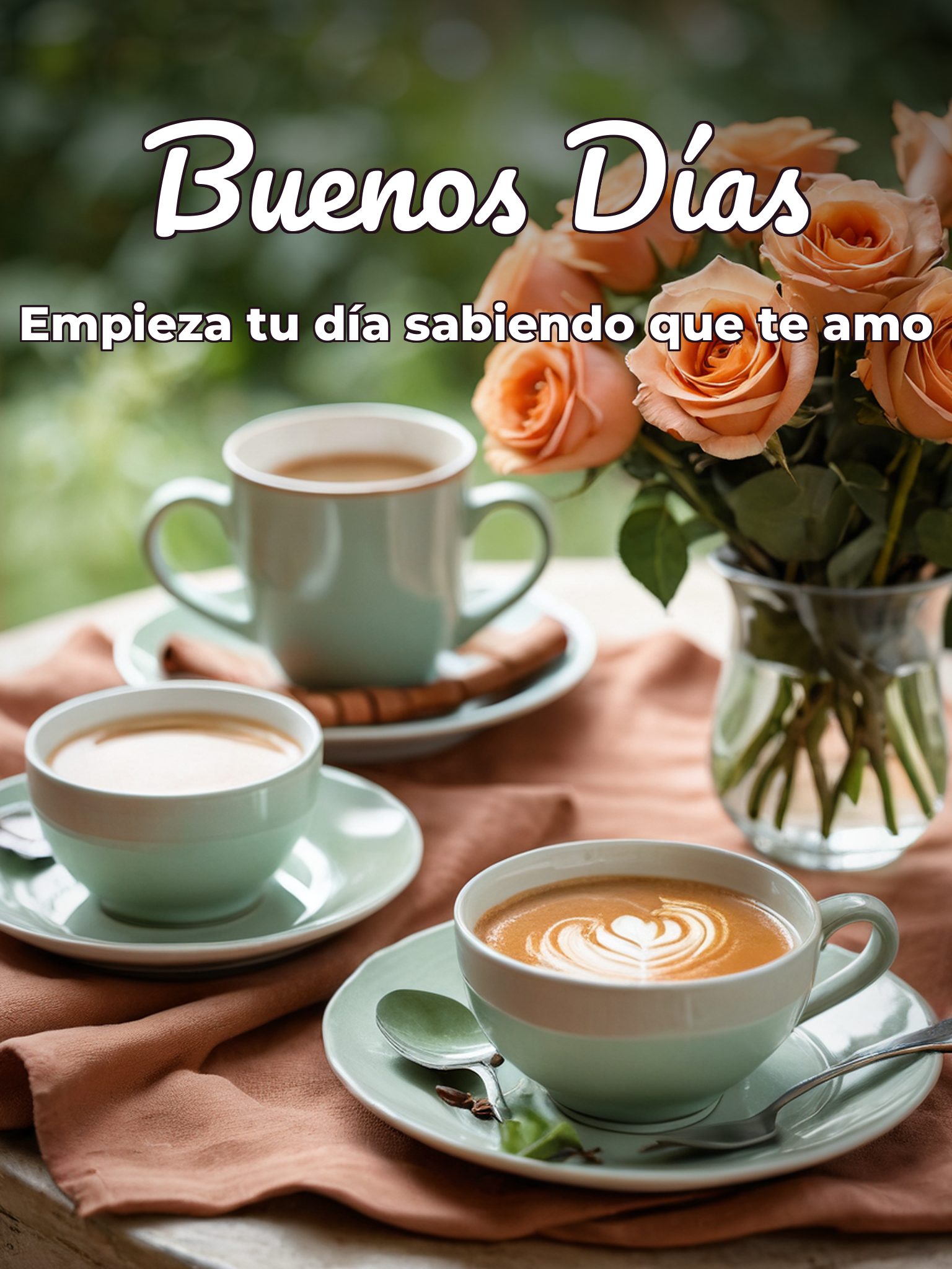 Imágenes d buenos días amor para celular
