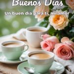 buenos días un buen día para ti, mi amor