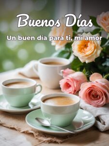 Imágenes d buenos días amor para Facebook