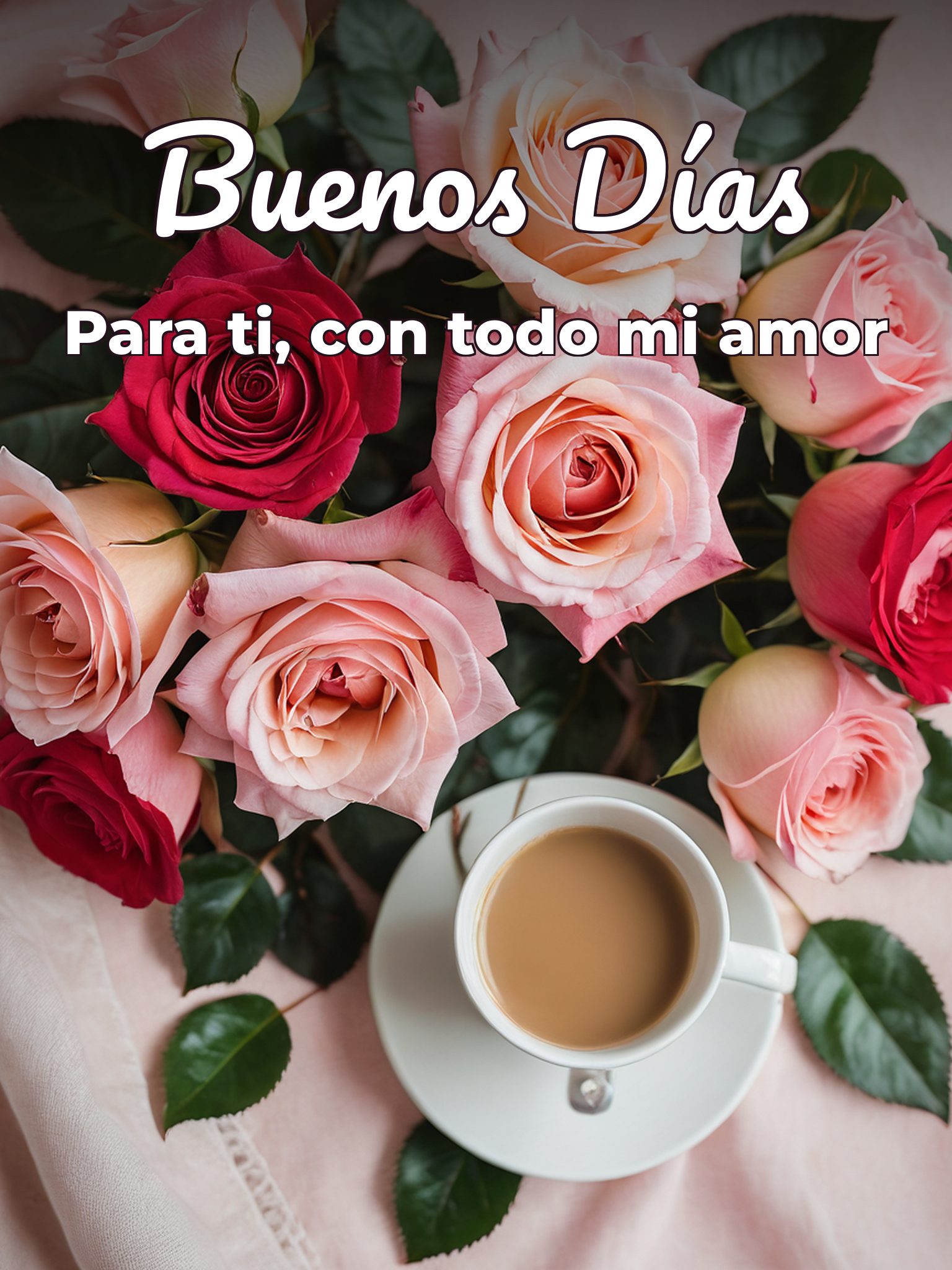 Imágenes d buenos días amor