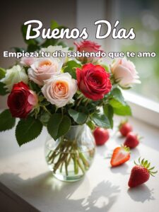 Imágenes d buenos días d amor para WhatsApp