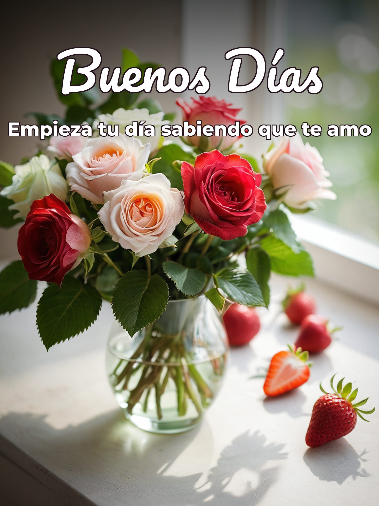 Imágenes d buenos días d amor para WhatsApp