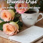 buenos días un buen día para ti, mi amor