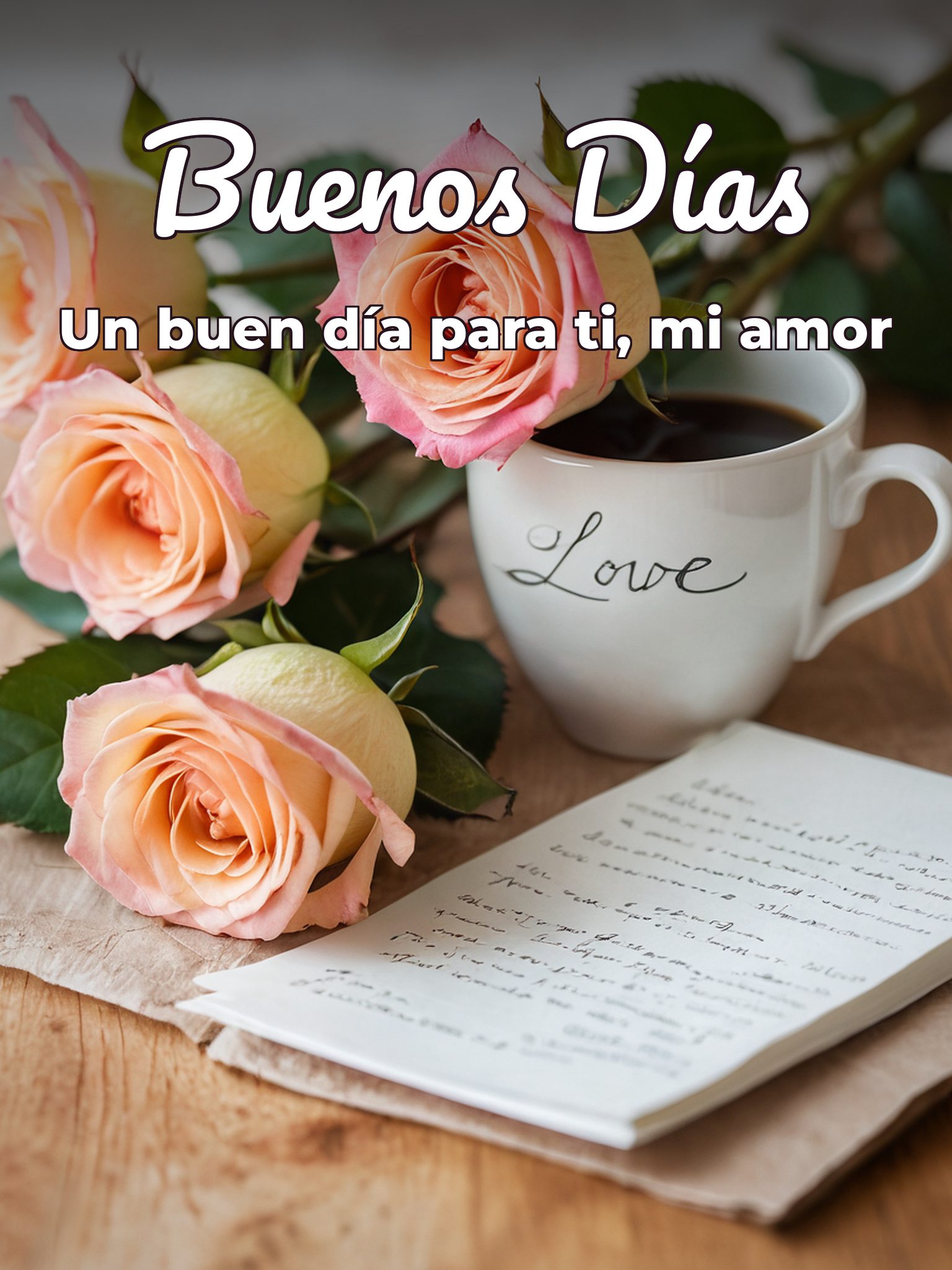 Imágenes d buenos días para el amor de mi vida para celular