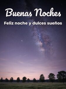 Imágenes dando las buenas noches para celular