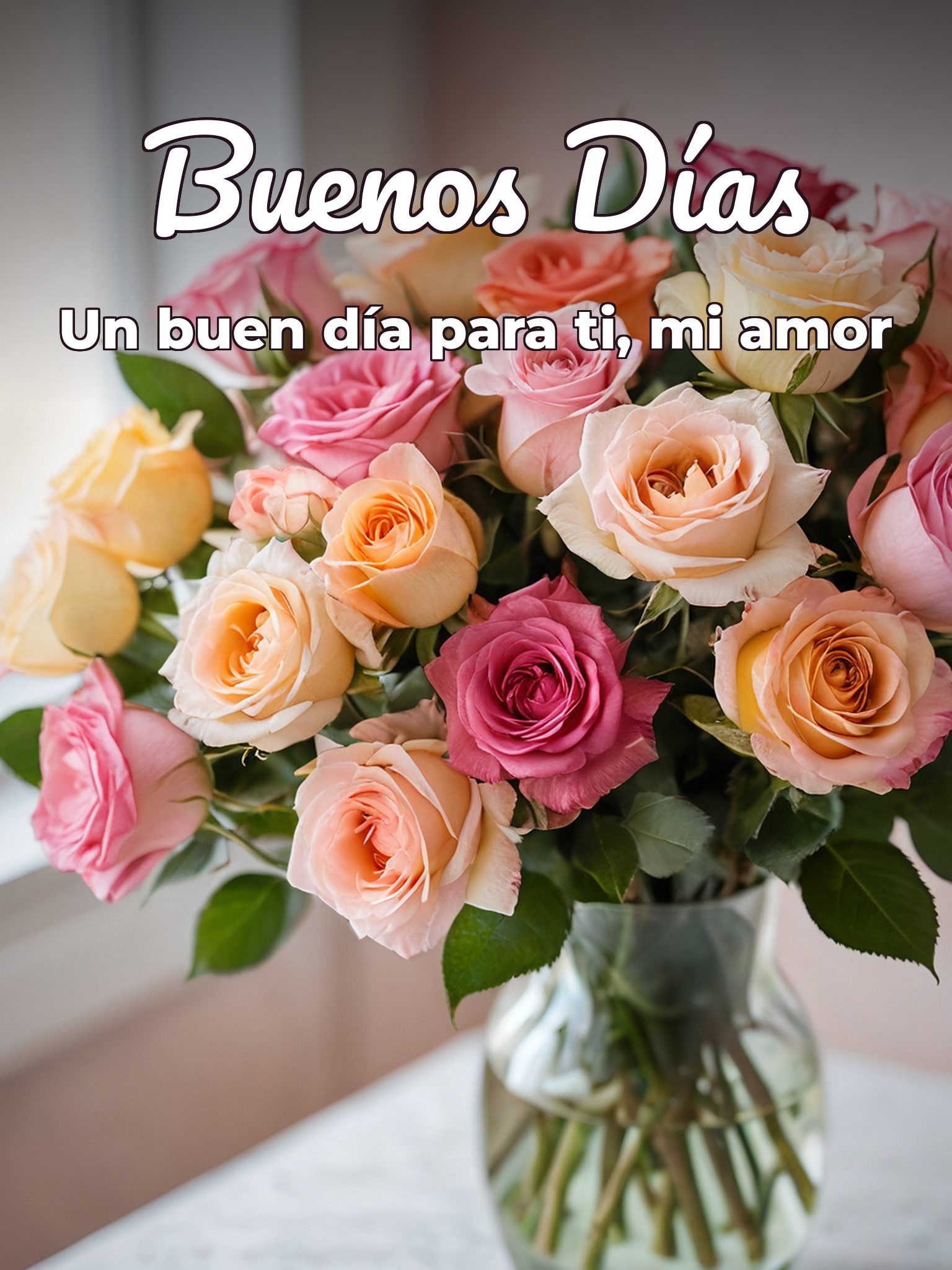 Imágenes dando los buenos días amor para descargar