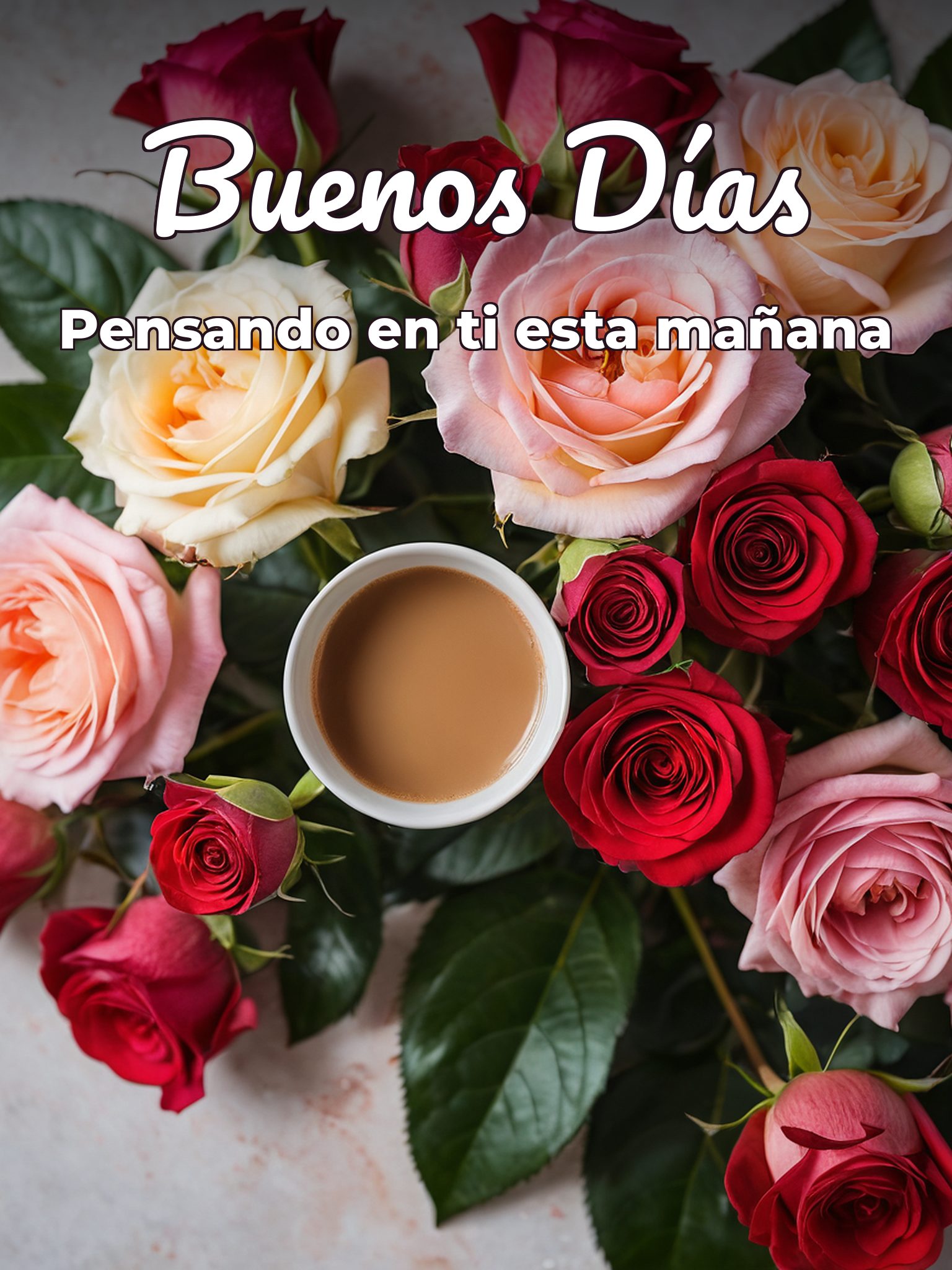 Imágenes dando los buenos días amor para Facebook