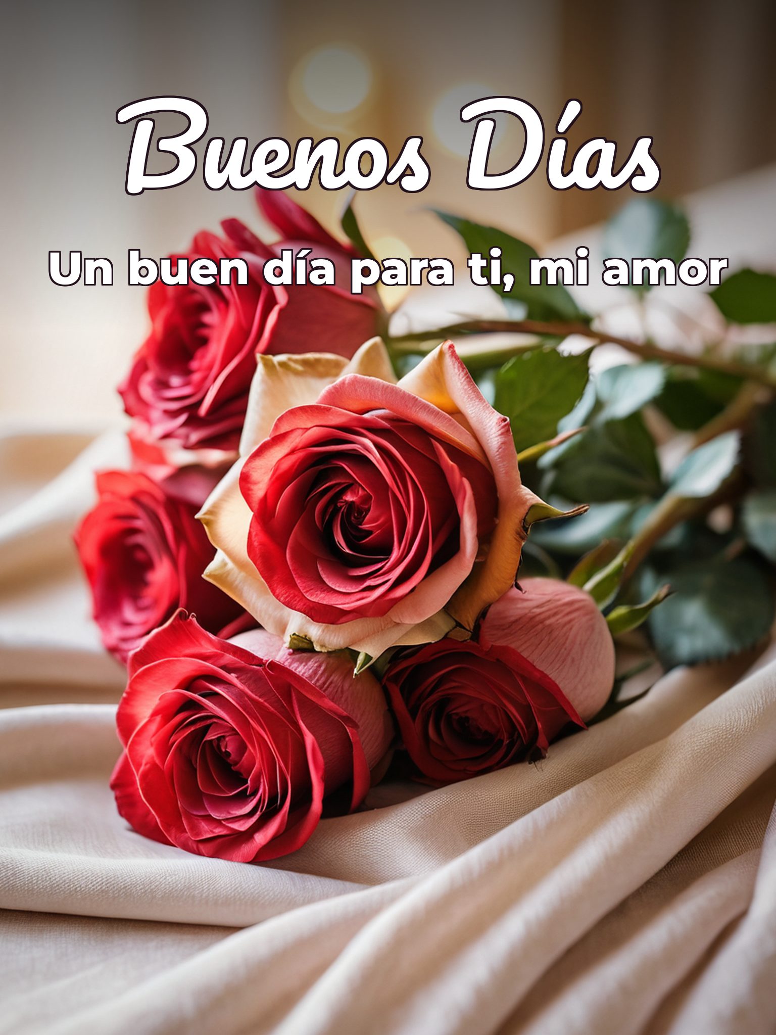 Imágenes dando los buenos días amor para mi amor