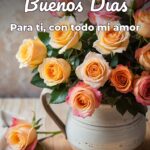 buenos días para ti, con todo mi amor