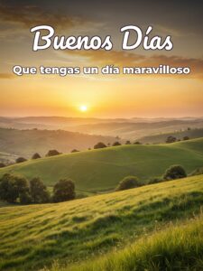 Imágenes dando los buenos días para celular