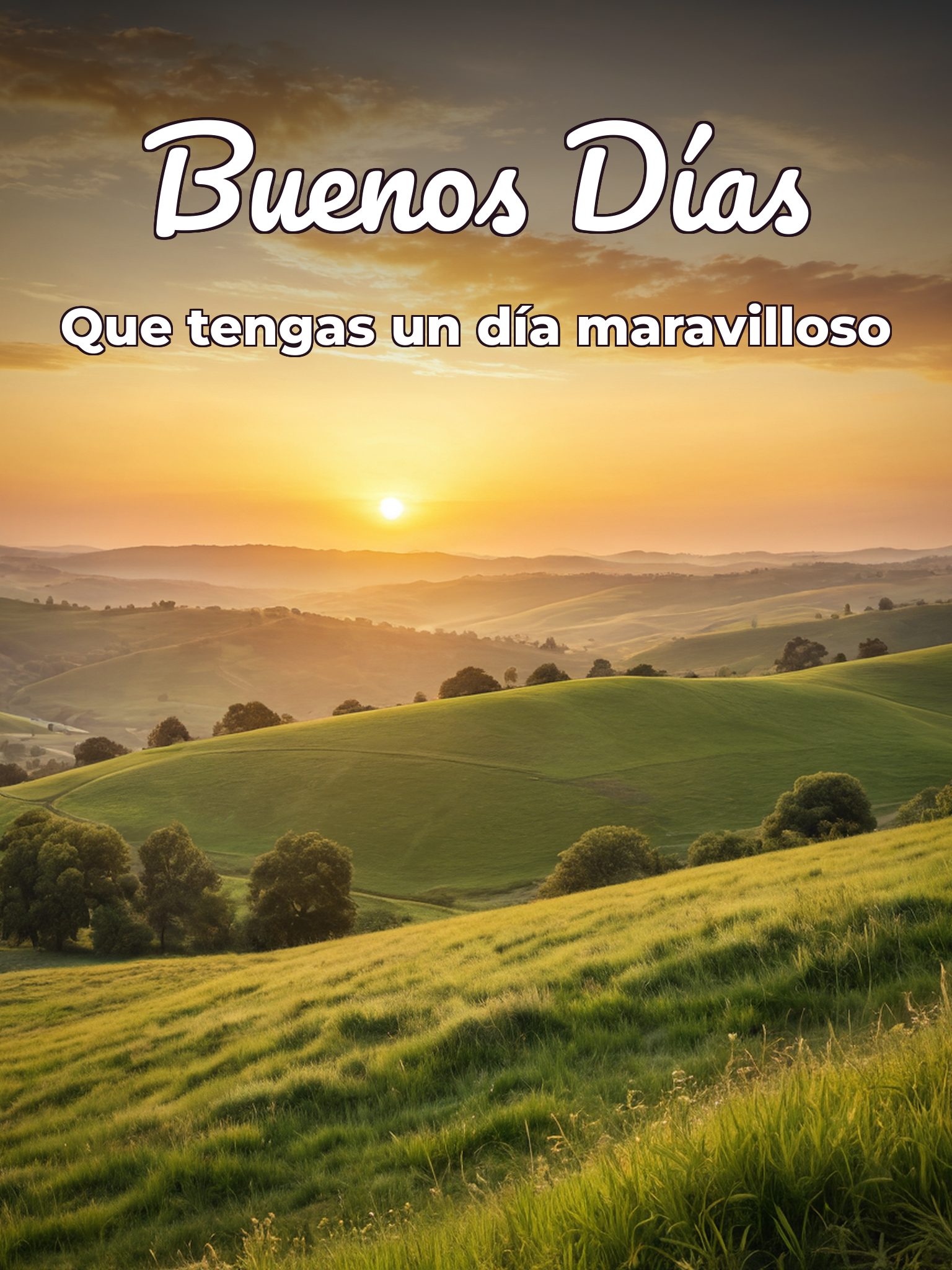 Imágenes dando los buenos días para celular