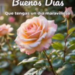 buenos días que tengas un día maravilloso