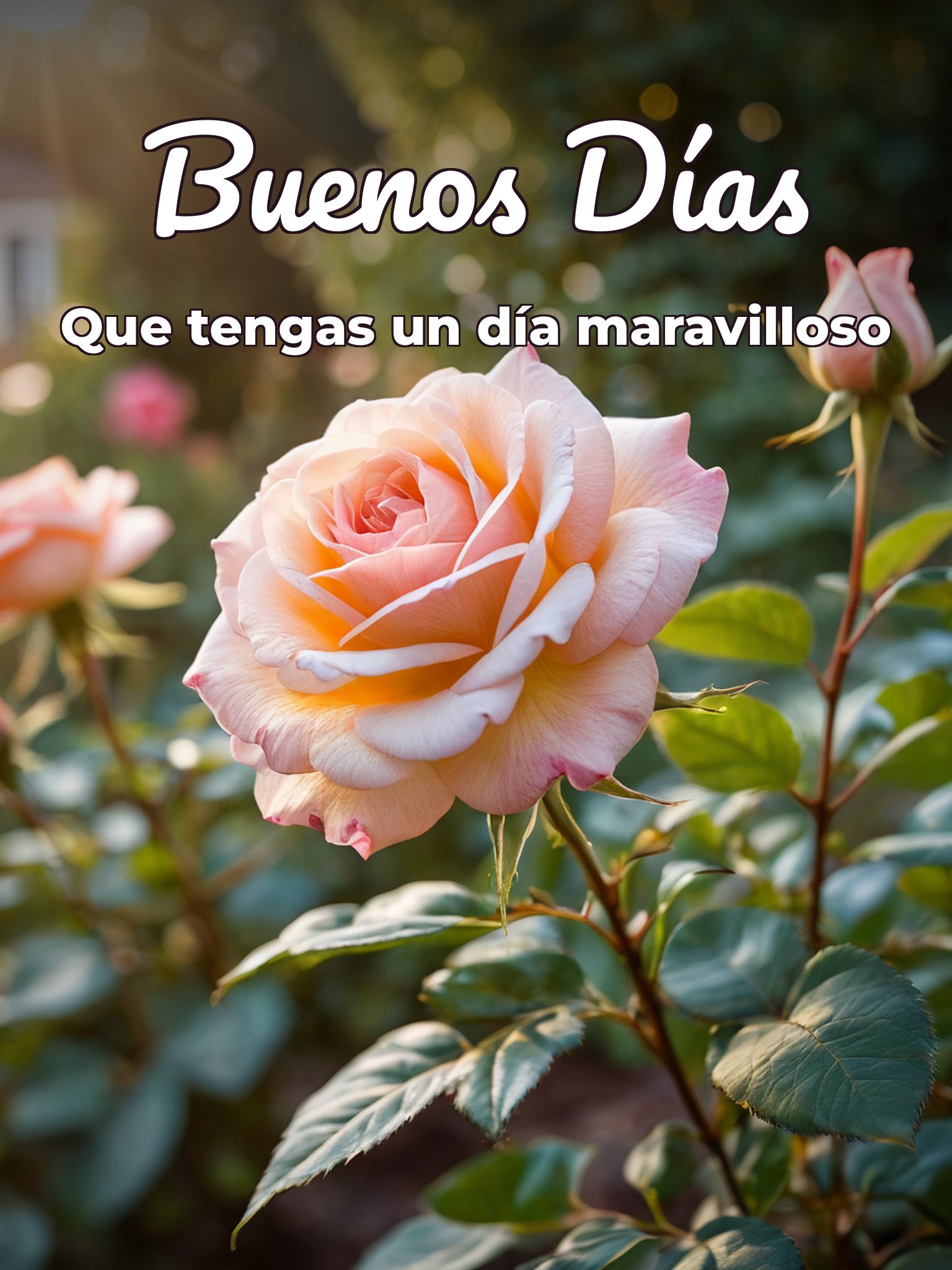 Imágenes dando los buenos días para WhatsApp