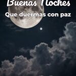 buenas noches que duermas con paz
