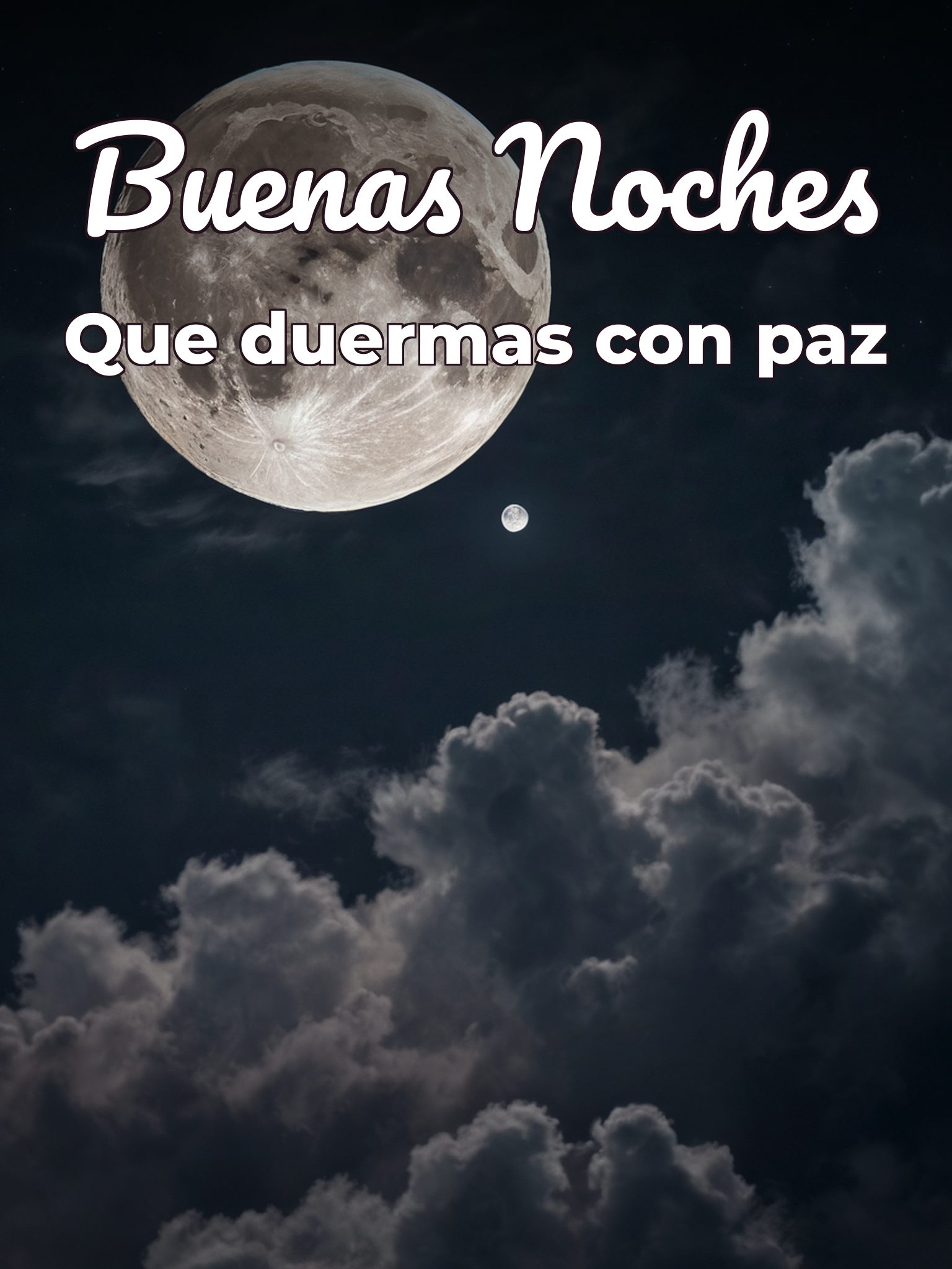Imágenes de amistad de buenas noches para celular