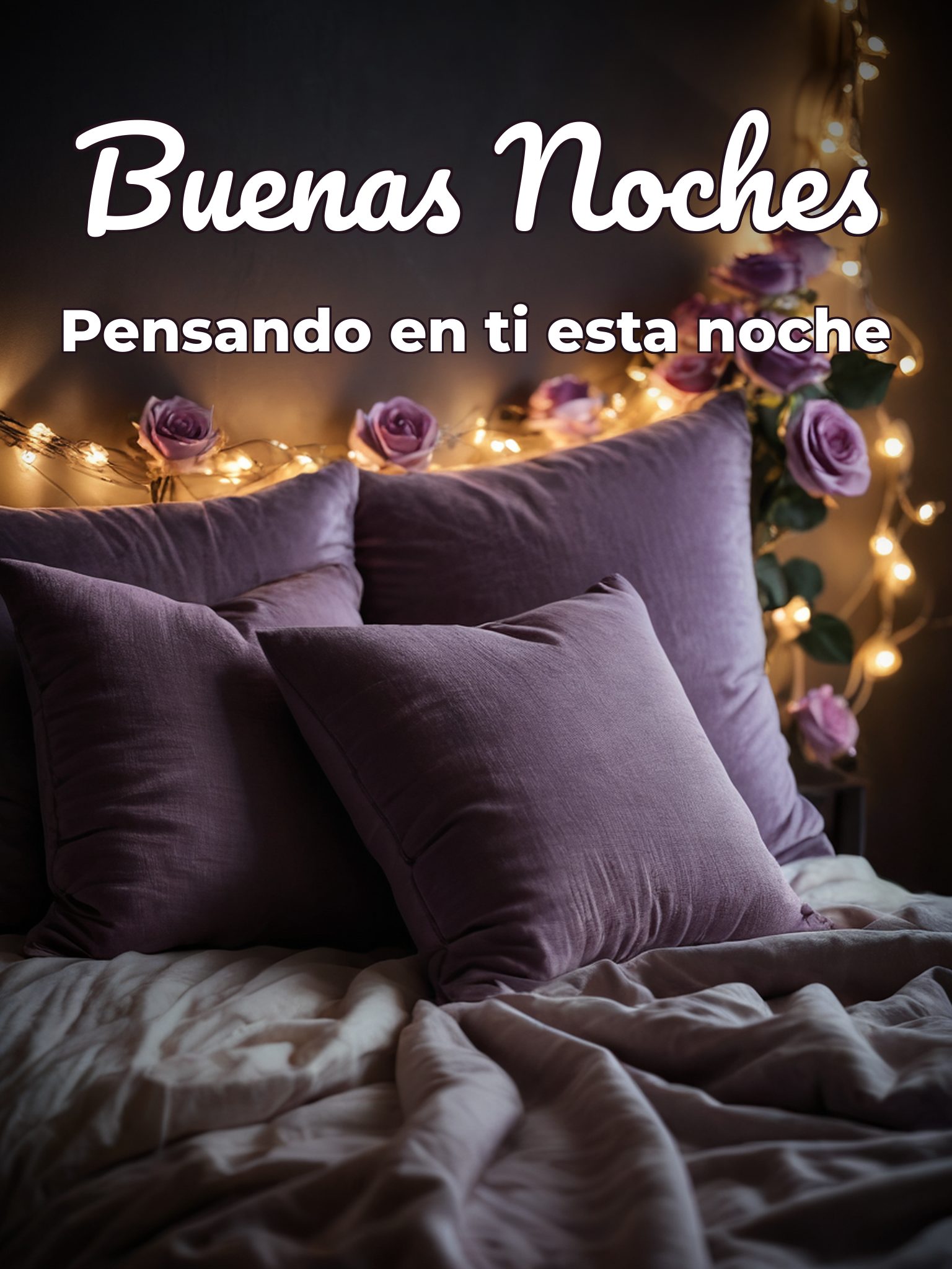 Imágenes de amor con buenas noches para celular