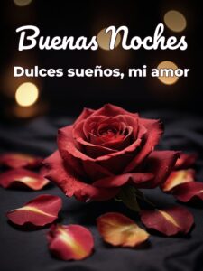 Imágenes de amor con frases bonitas de buenas noches para Facebook