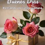 buenos días pensando en ti esta mañana