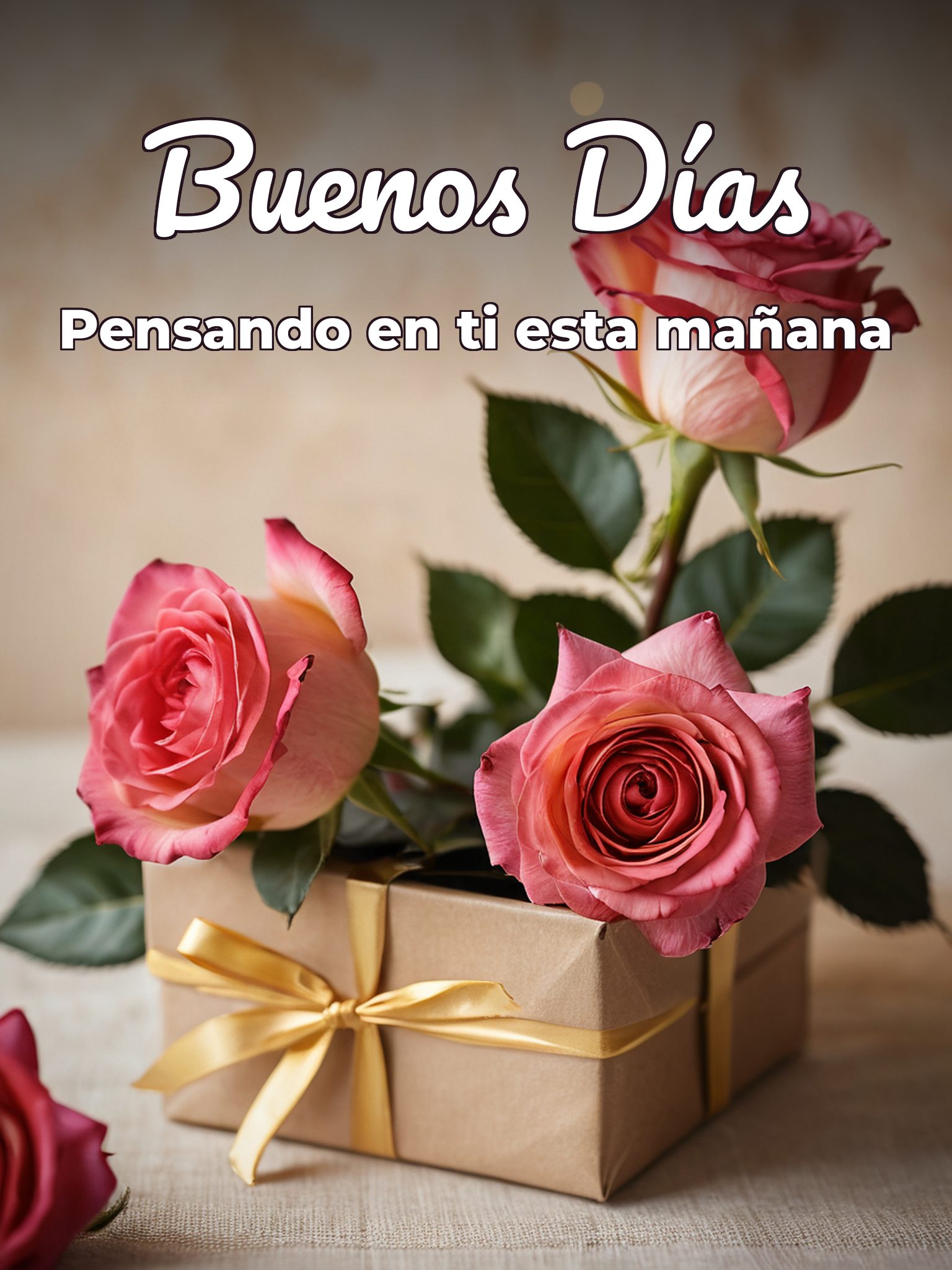 Imágenes de amor con frases de buenos días para Facebook