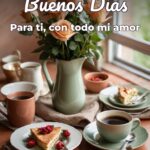 buenos días para ti, con todo mi amor
