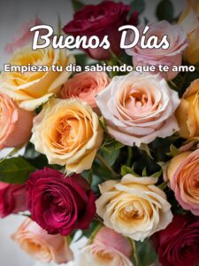 Imágenes de amor con frases de buenos días para WhatsApp