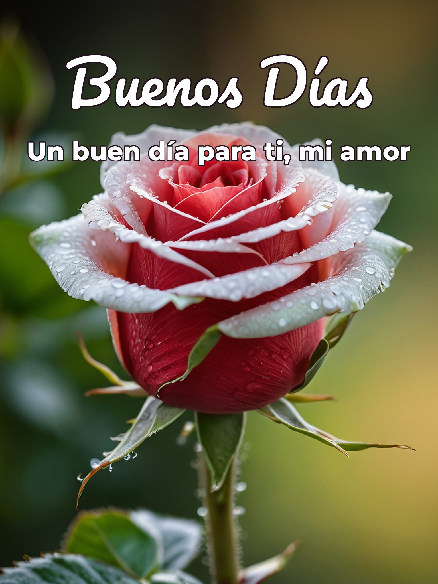Imágenes de amor d buenos días para WhatsApp