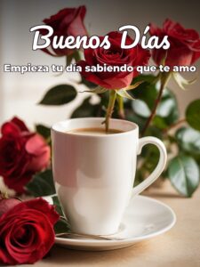 Imágenes de amor dando los buenos días para mi amor