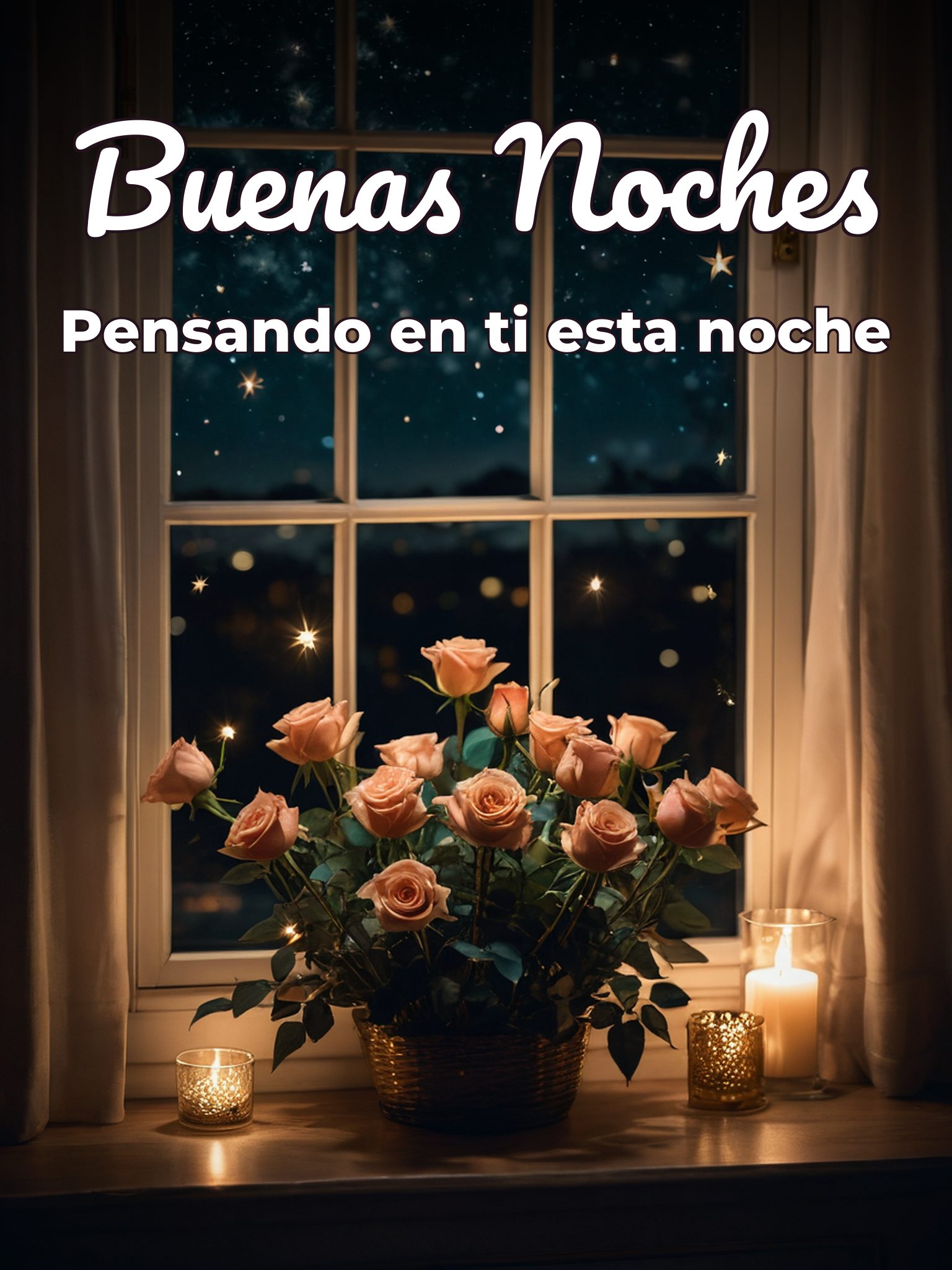 Imágenes de amor de buenas noches gratis para Facebook