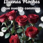 buenas noches que sueñes conmigo