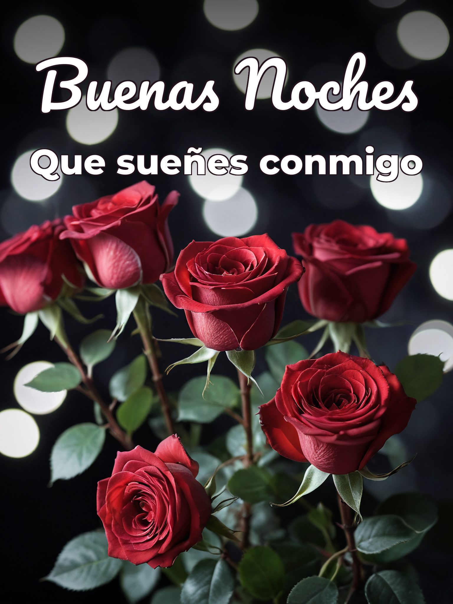 Imágenes de amor de buenas noches gratis para WhatsApp