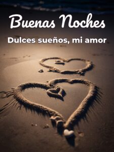 Imágenes de amor de las buenas noches para Facebook