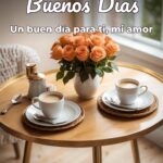 buenos días un buen día para ti, mi amor
