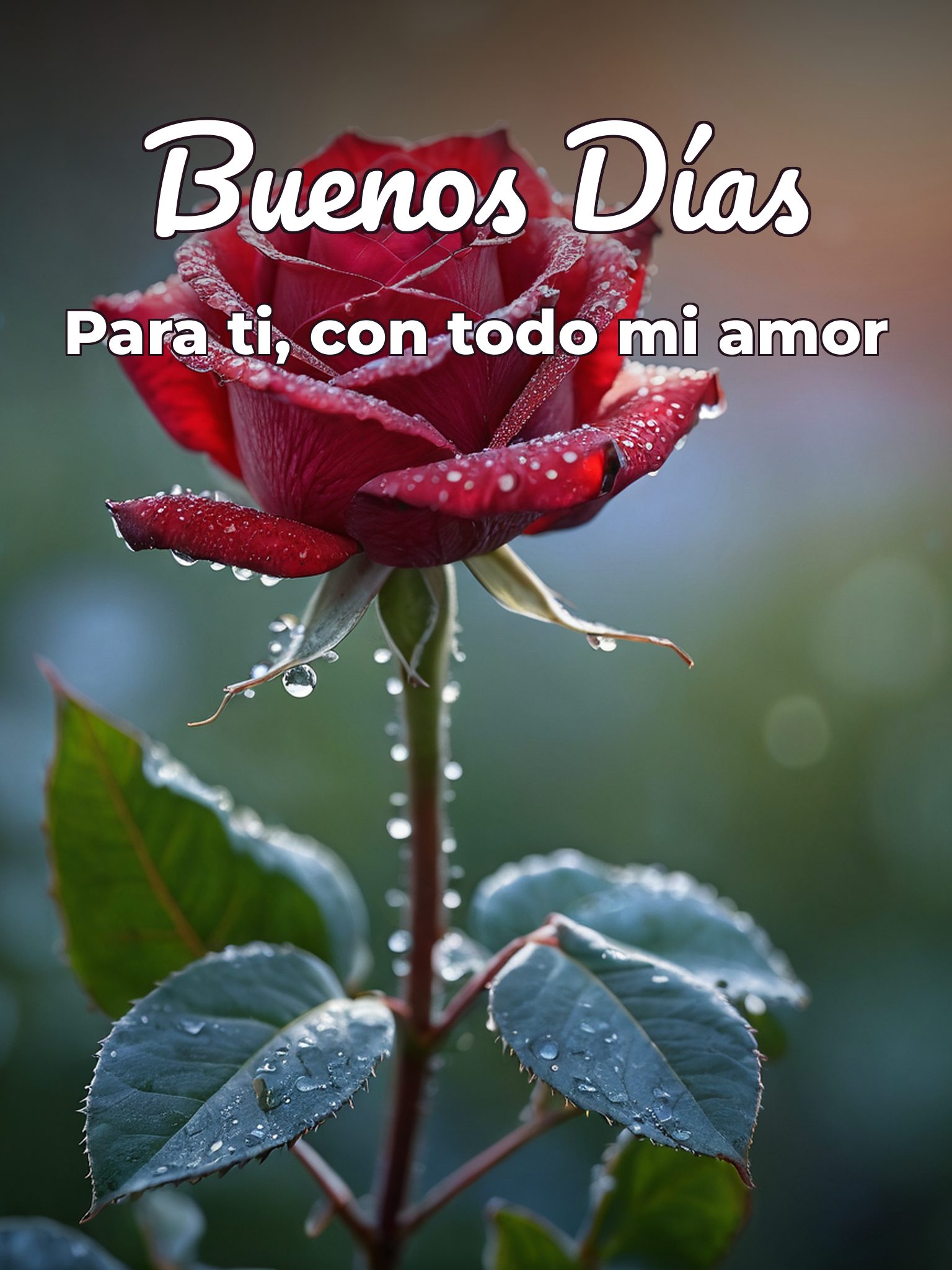 Imágenes de amor de los buenos días para Facebook