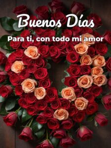 Imágenes de amor de los buenos días para WhatsApp