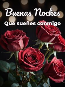 Imágenes de amor deseando buenas noches para celular