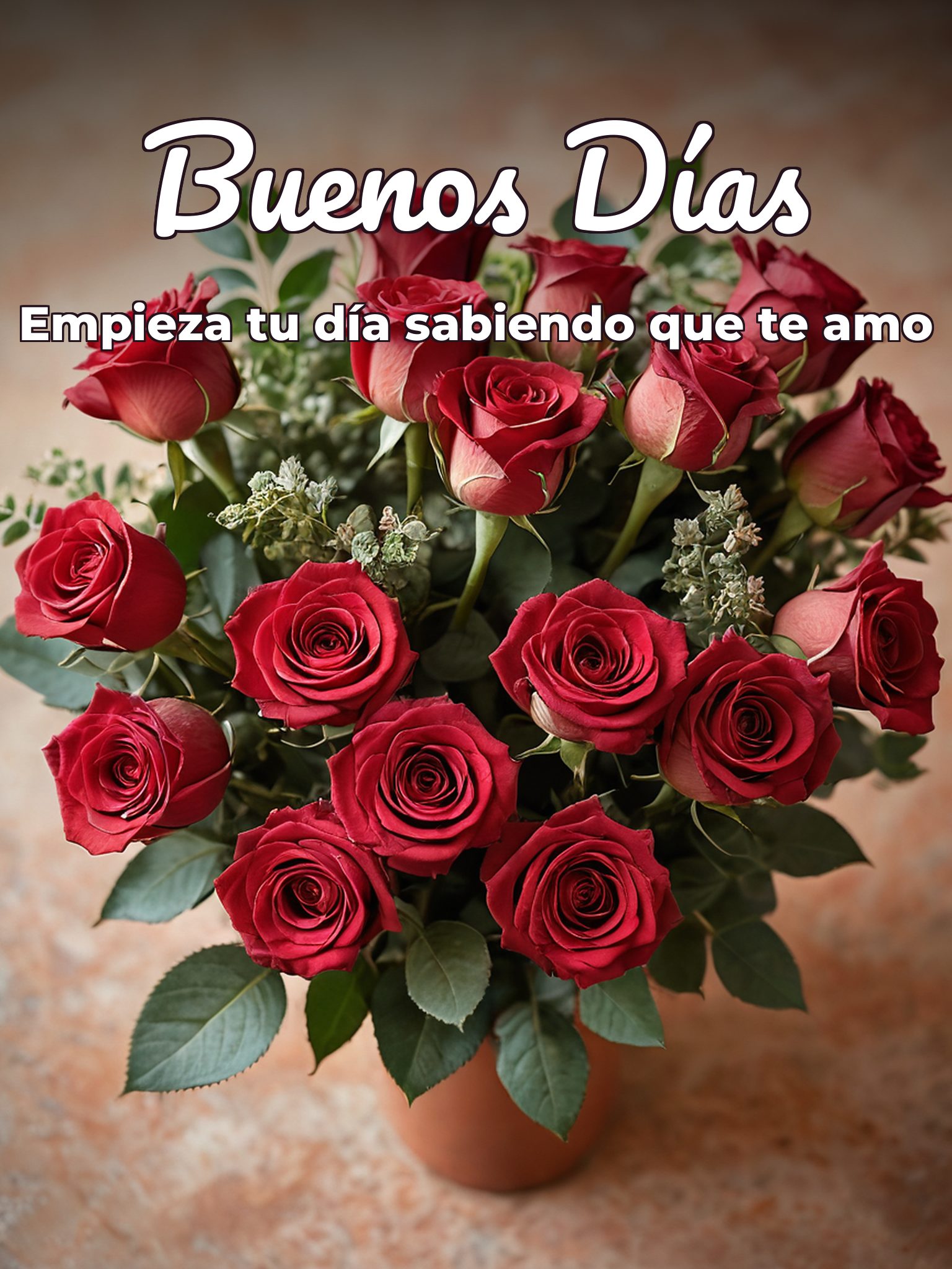 Imágenes de amor para dar buenos días para celular