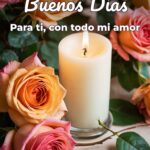 buenos días para ti, con todo mi amor