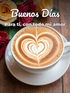 Imágenes de amor para dar buenos días para WhatsApp