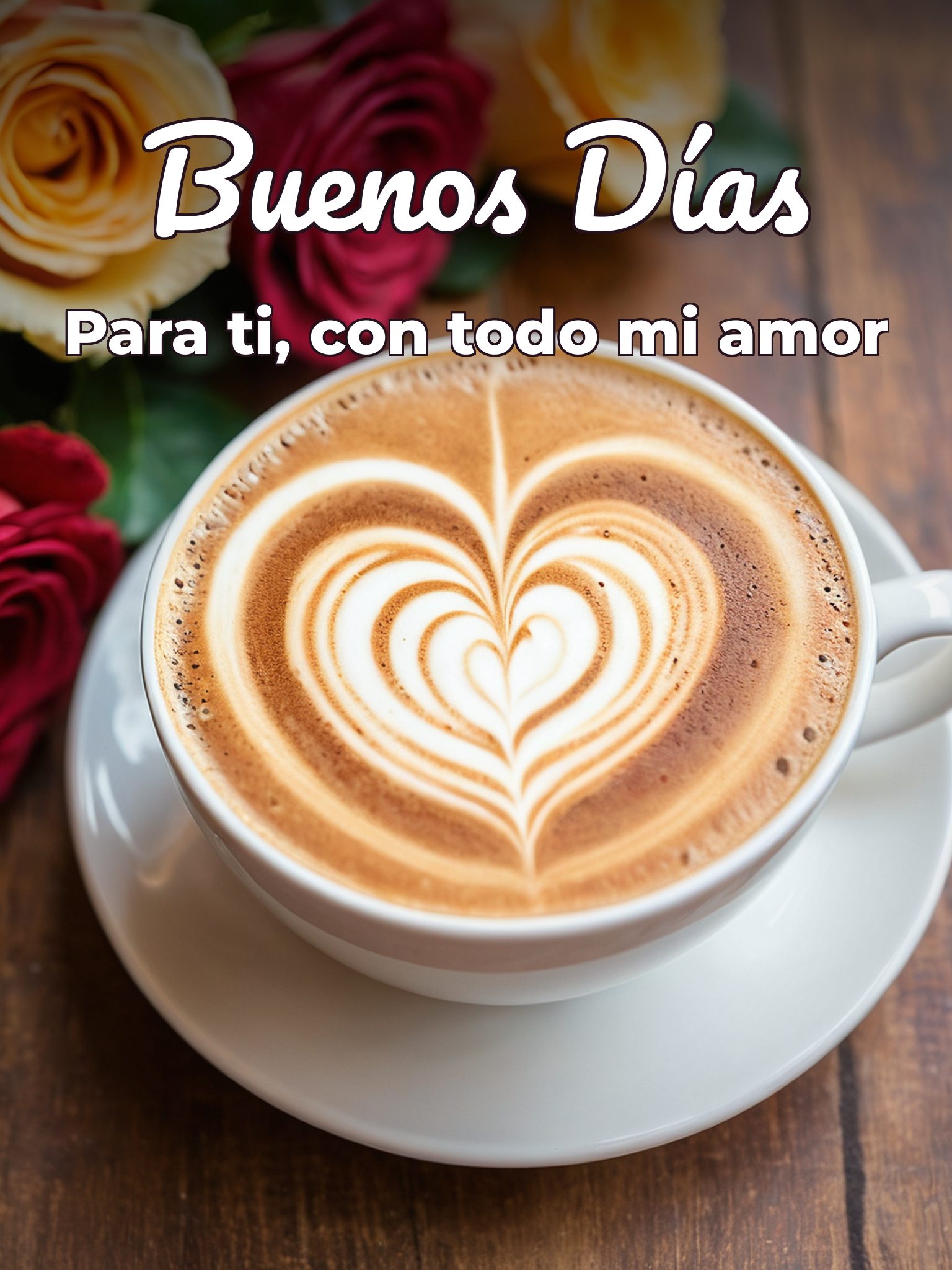 Imágenes de amor para dar buenos días para WhatsApp