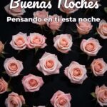 buenas noches pensando en ti esta noche