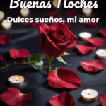buenas noches dulces sueños, mi amor